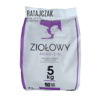 AGRO-CID ZIOŁOWY Zakwaszacz paszowy dla trzody i drobiu 5kg